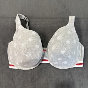 Cacique Lane Bryant Sexy Plus Size 42G Smooth Gray Full Coverage Bra
